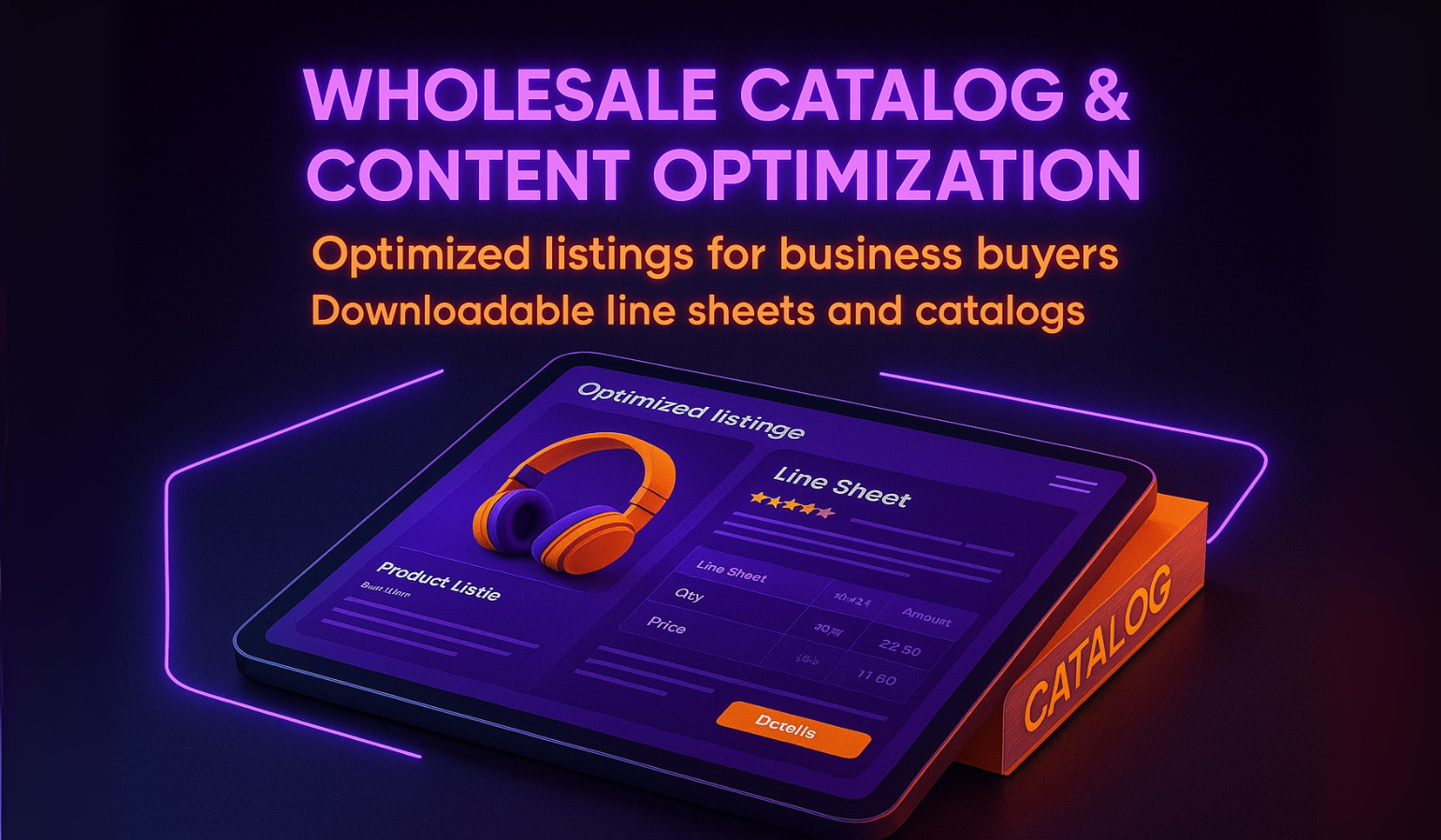 Wholesale Catalog & Content Optimization