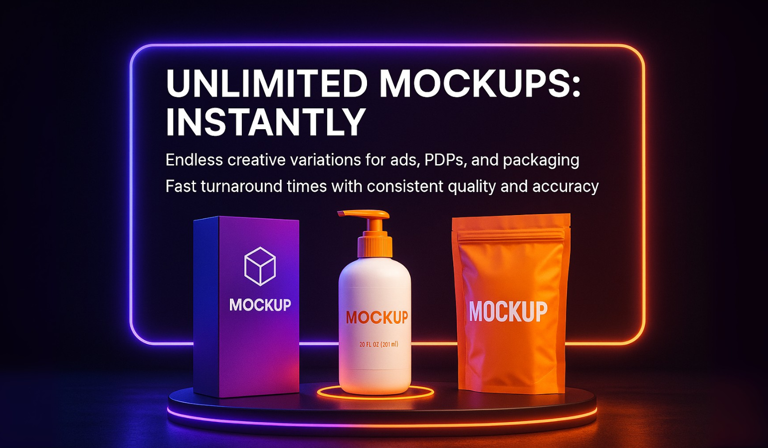 Unlimited Mockups: Instantly